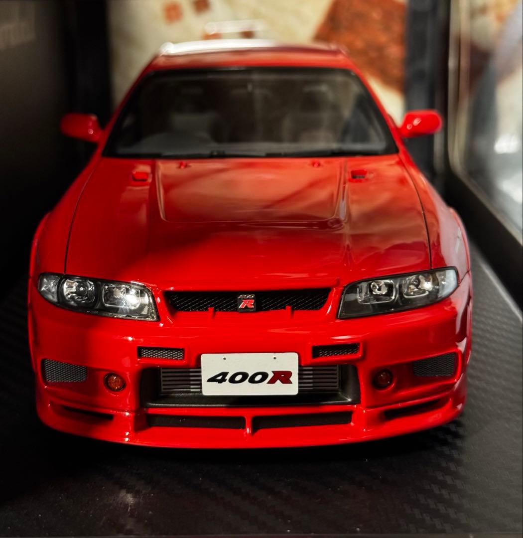 ミニカー Nismo R33 GT-R 400R 1/18 Red IG2253 NEW