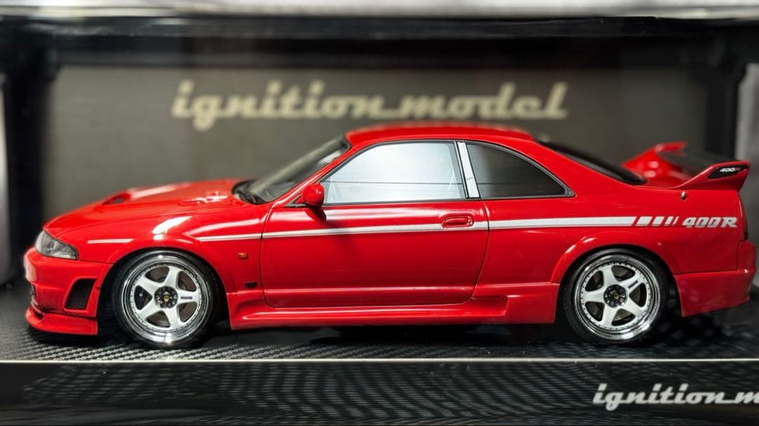ミニカー Nismo R33 GT-R 400R 1/18 Red IG2253 NEW