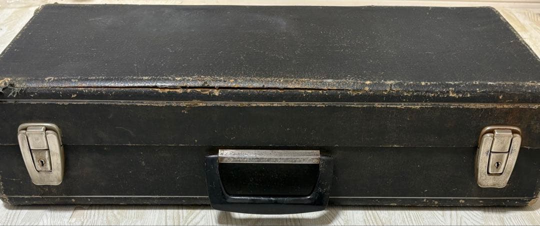 【稀少】バスクラリネット　ノブレ　ケース付き　木製（グラナディラ材）