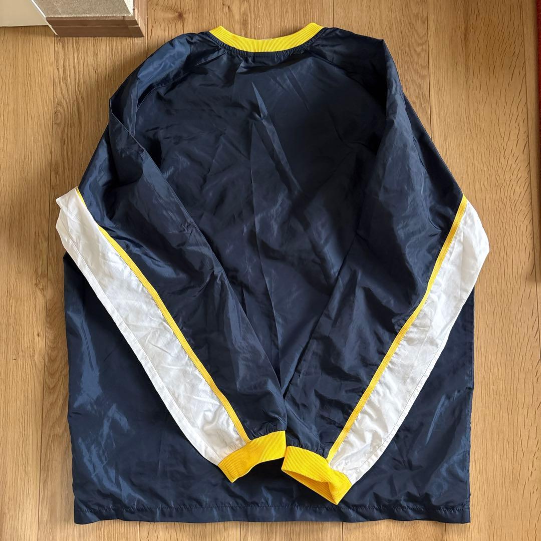 【NIKE】ナイロン ピステ セットアップ 上下 ネイビー ドット メンズL/M