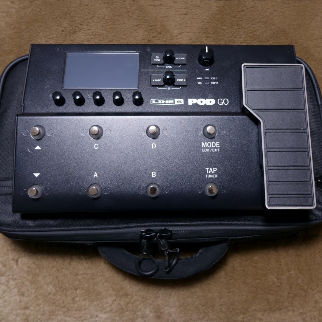 LINE6 POD GO 純正ケース付き 美品!