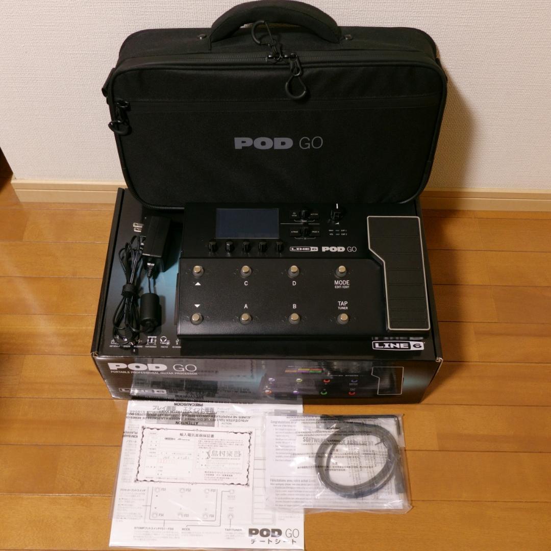 LINE6 POD GO 純正ケース付き 美品!