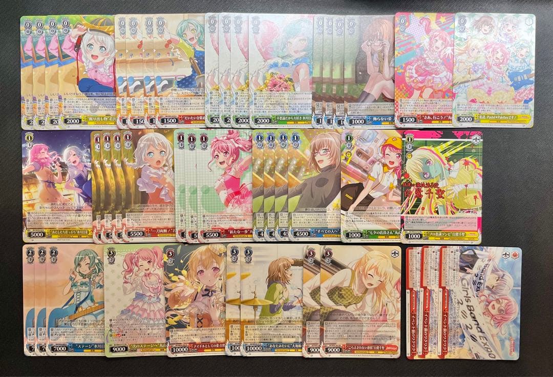 パスパレ 8電源　デッキパーツ+スリーブ付き