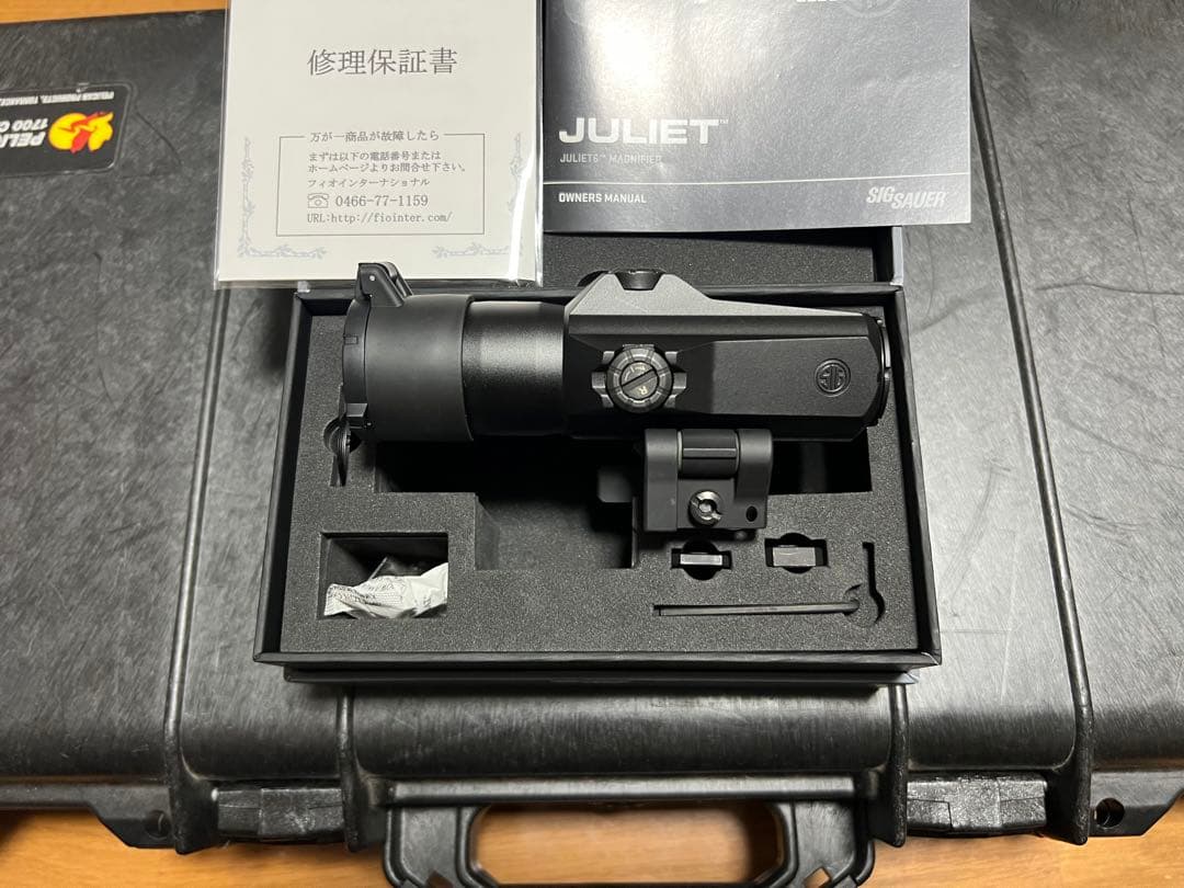 実物　SIG SAUER JULIET6 マグニファイア