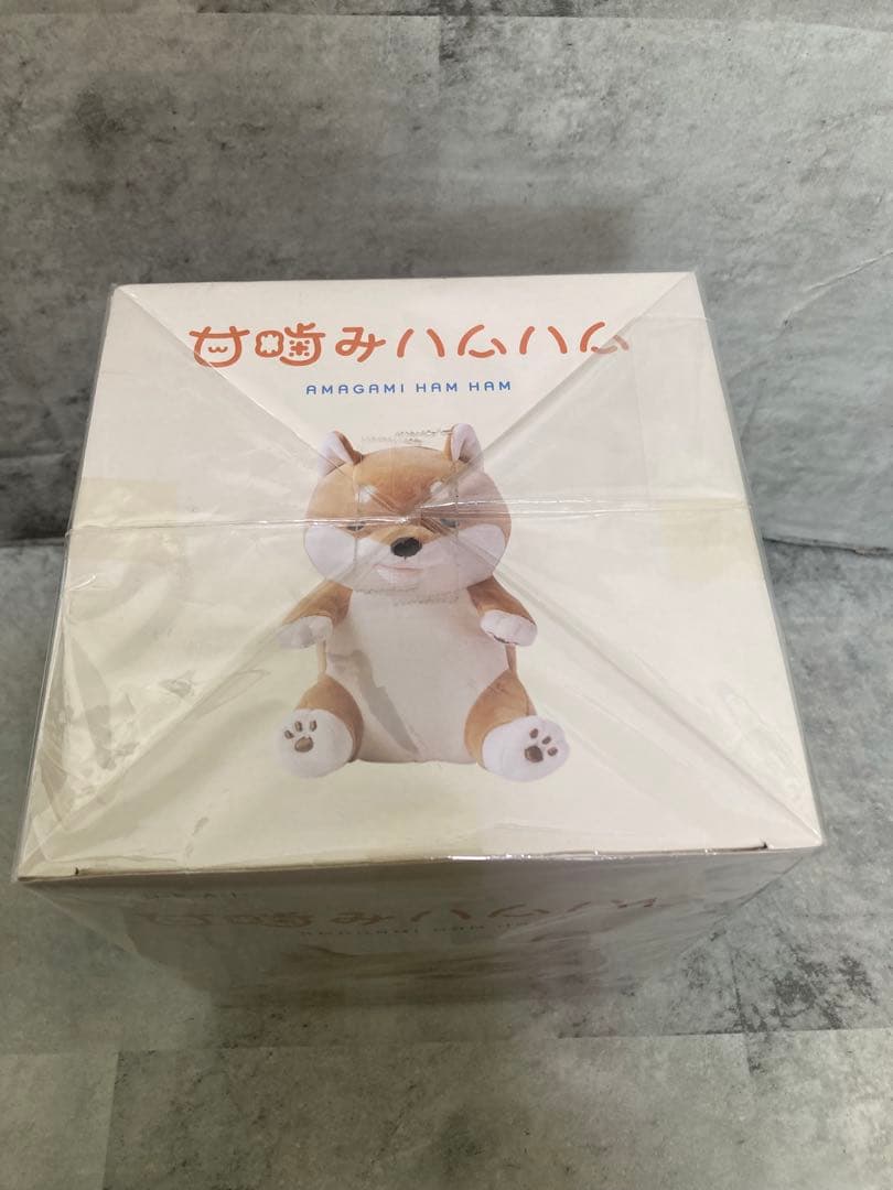 甘噛みハムハム ユカイ工学 ねむねむアニマルズ コタロウ 柴犬 ぬいぐるみ