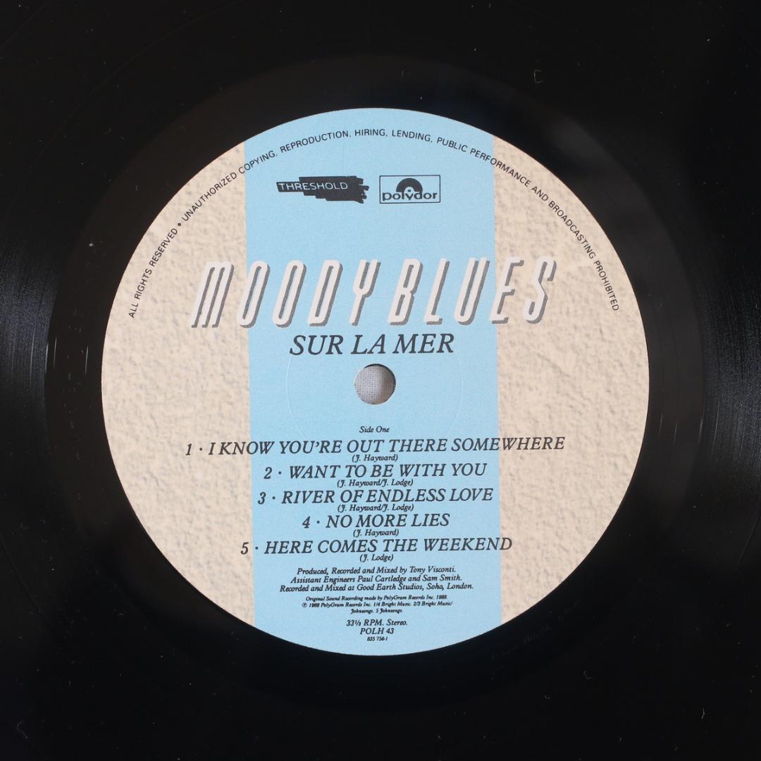 英LP The Moody Blues Sur La Mer UKオリジナル盤