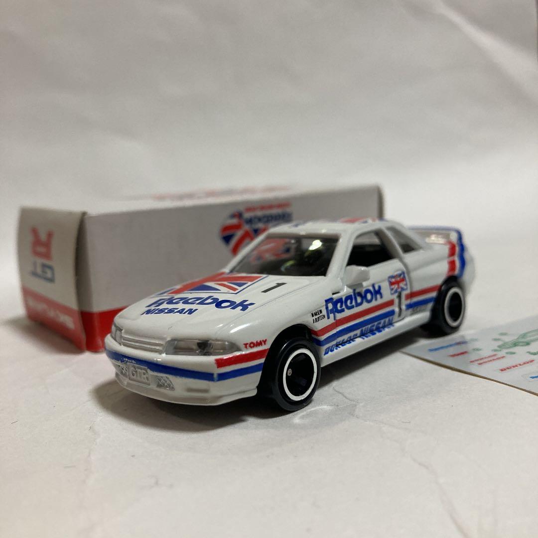 トミカ　リーボックスカイラインR32です。日本製 リーボック限定品