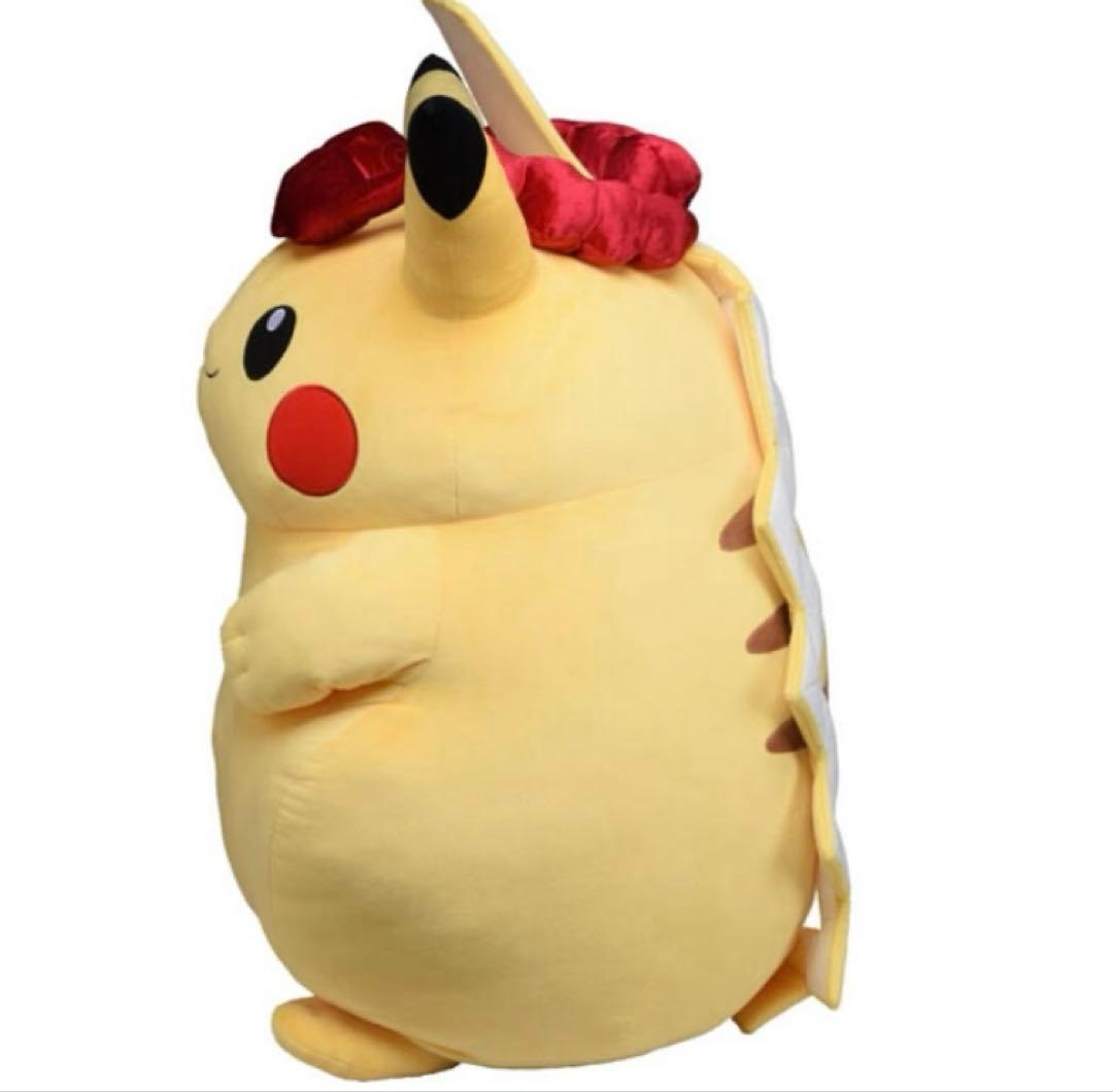 【新品未使用】超キョダイ ピカチュウぬいぐるみ　キョダイマックスのすがた