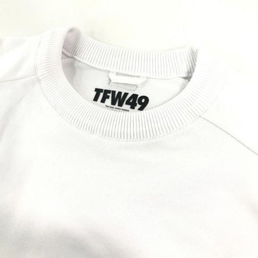 【TFW49】ROUND NECK KNIT Sサイズ 新品未使用/未開封 WH
