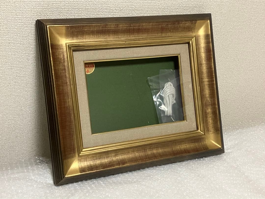 美品 額縁2点セット SM 油彩 油絵 絵画 店舗 什器 アンティーク アート