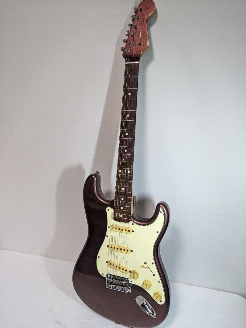 Fender Japan Burgundy Matching Head ストラト