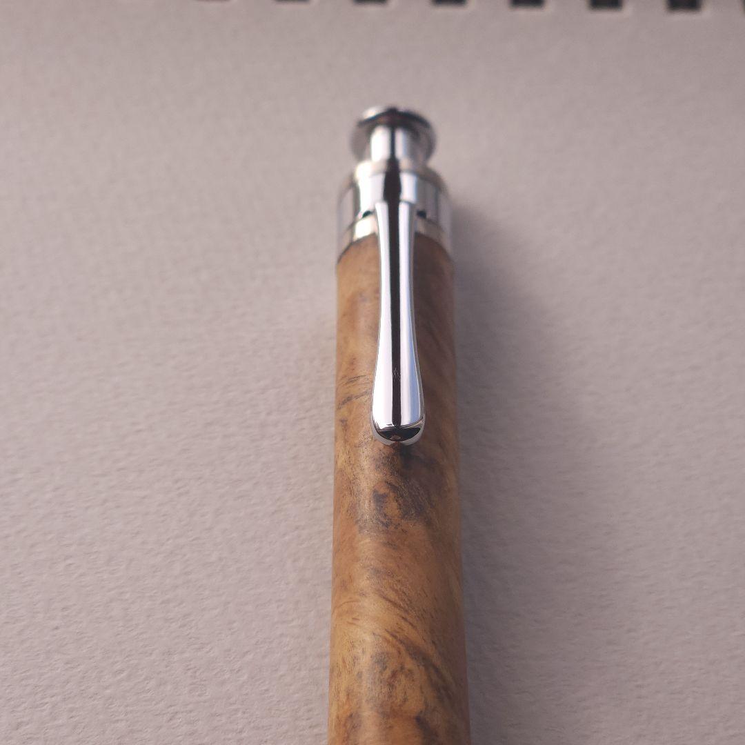工房楔 花梨紅白こぶ杢 シャープペンシル 0.5mm