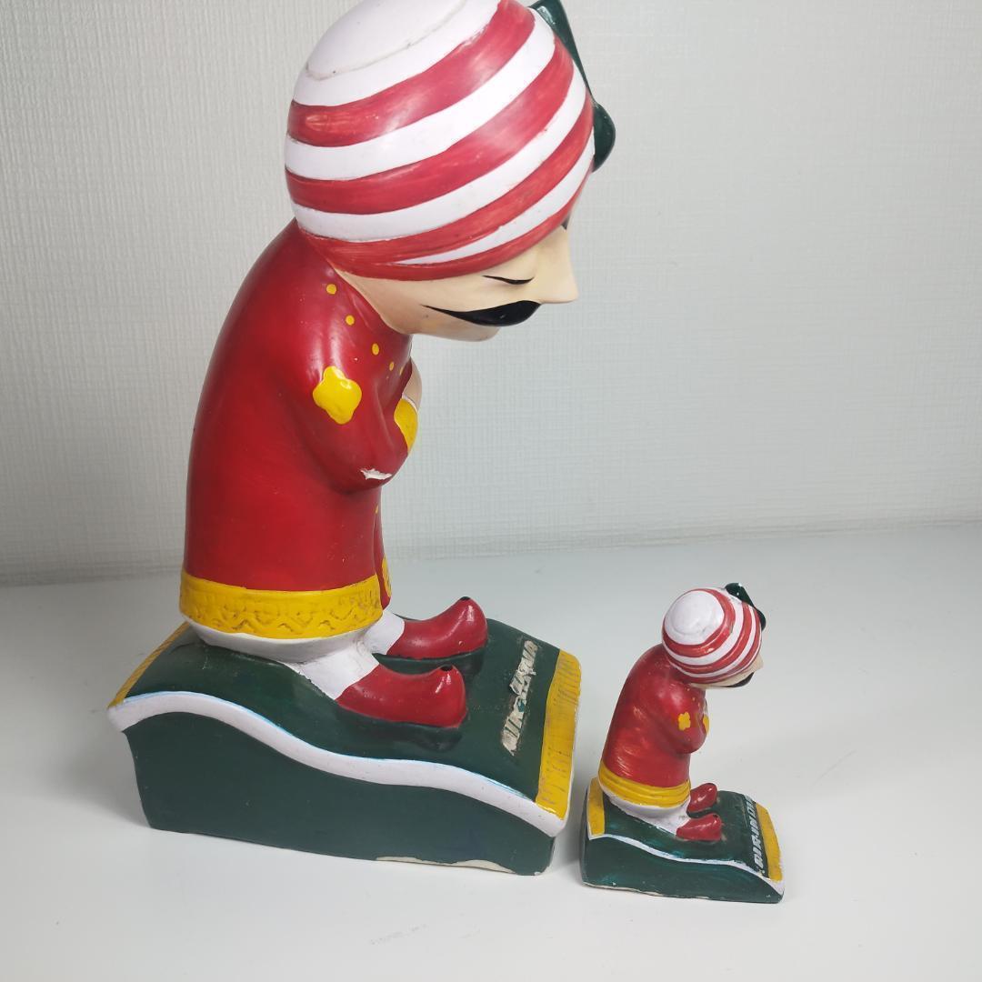マハラジャ Air India インド航空 ビンテージ 70’s 置物 hAT4