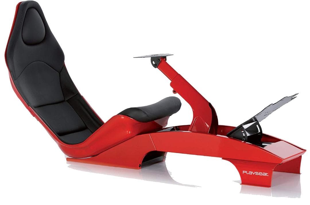 激レア　グランツーリスモ　レーシングコックピット　プレイシート　赤　レッド F1