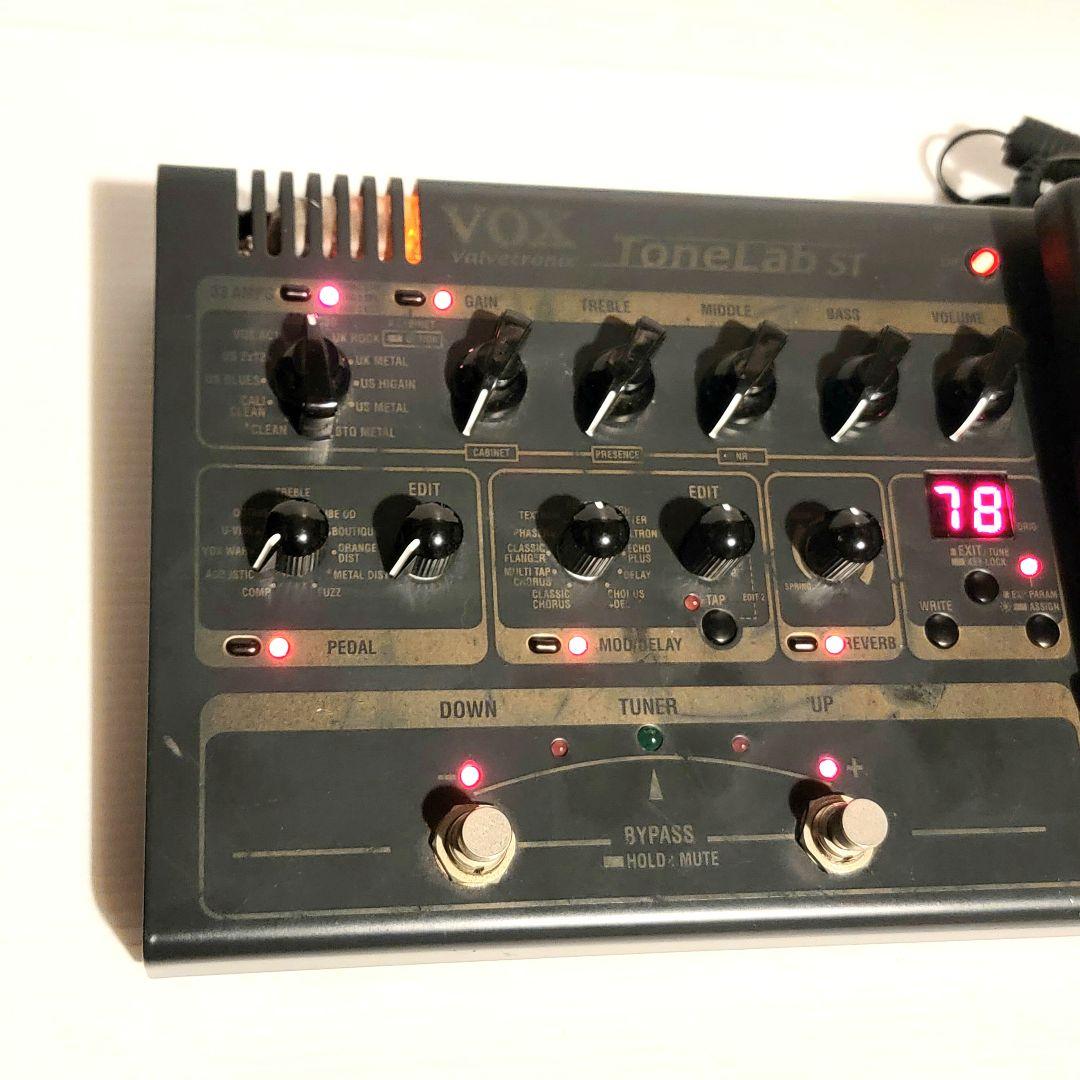 VOX ToneLab ST 真空管搭載 ギターエフェクター