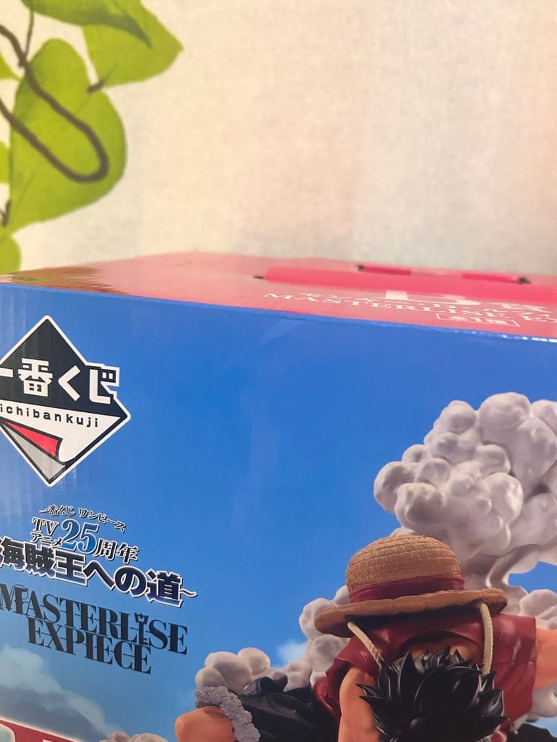 一番くじ ワンピース 海賊王への道 B賞 ルフィ ギア2 MASTERLISE