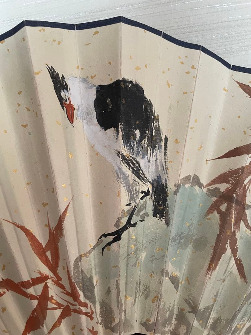 稀少名家盛丙云大师刻 牡丹诗文扇骨美術品 古董品收藏品