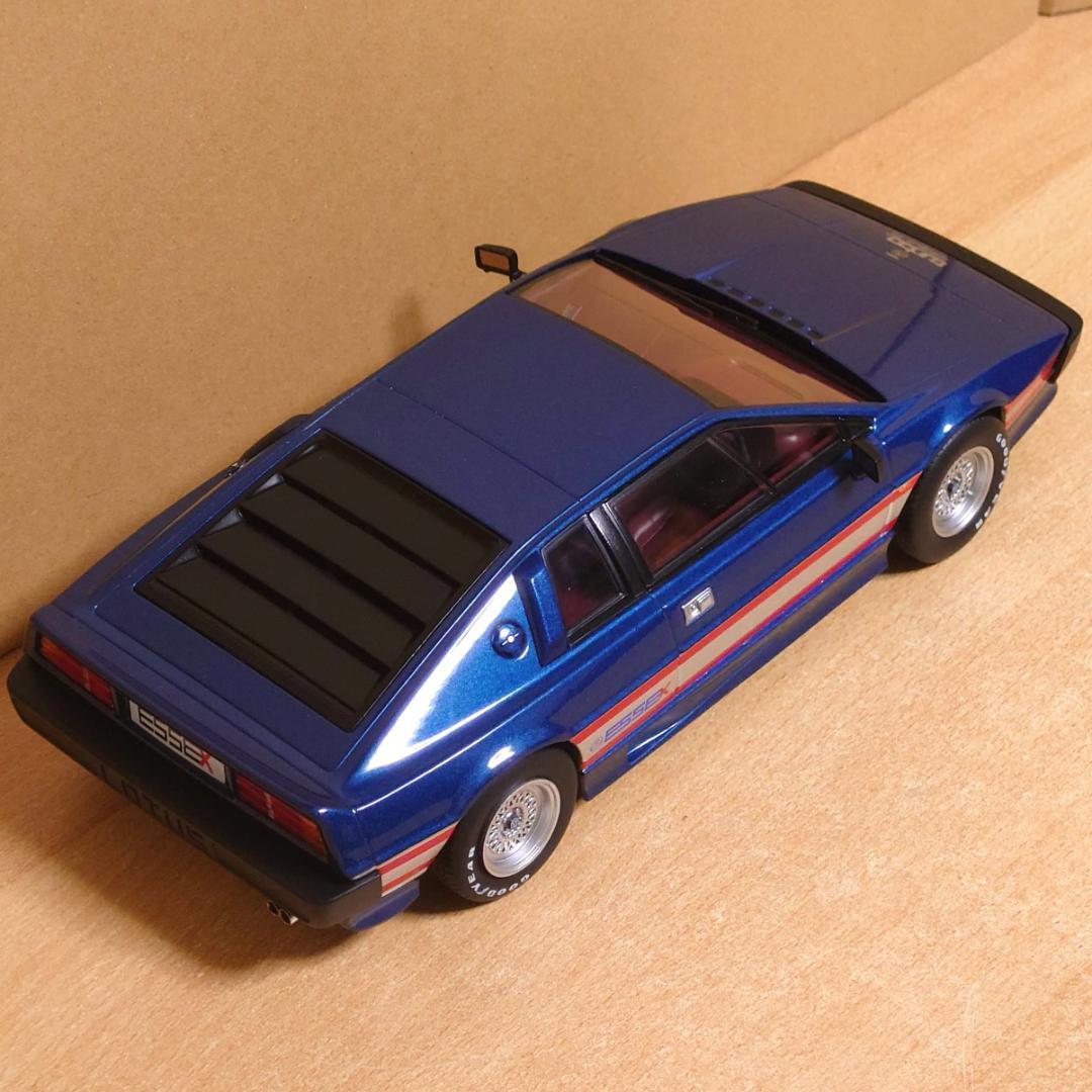 1/18 ロータスエスプリターボ ブルー 1981 Lotus Esprit