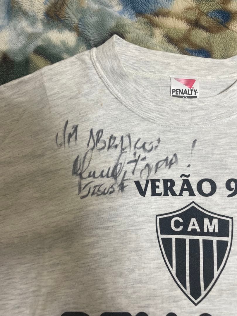 PENALTY VERÃO 99 T 直筆サイン付きシャツ