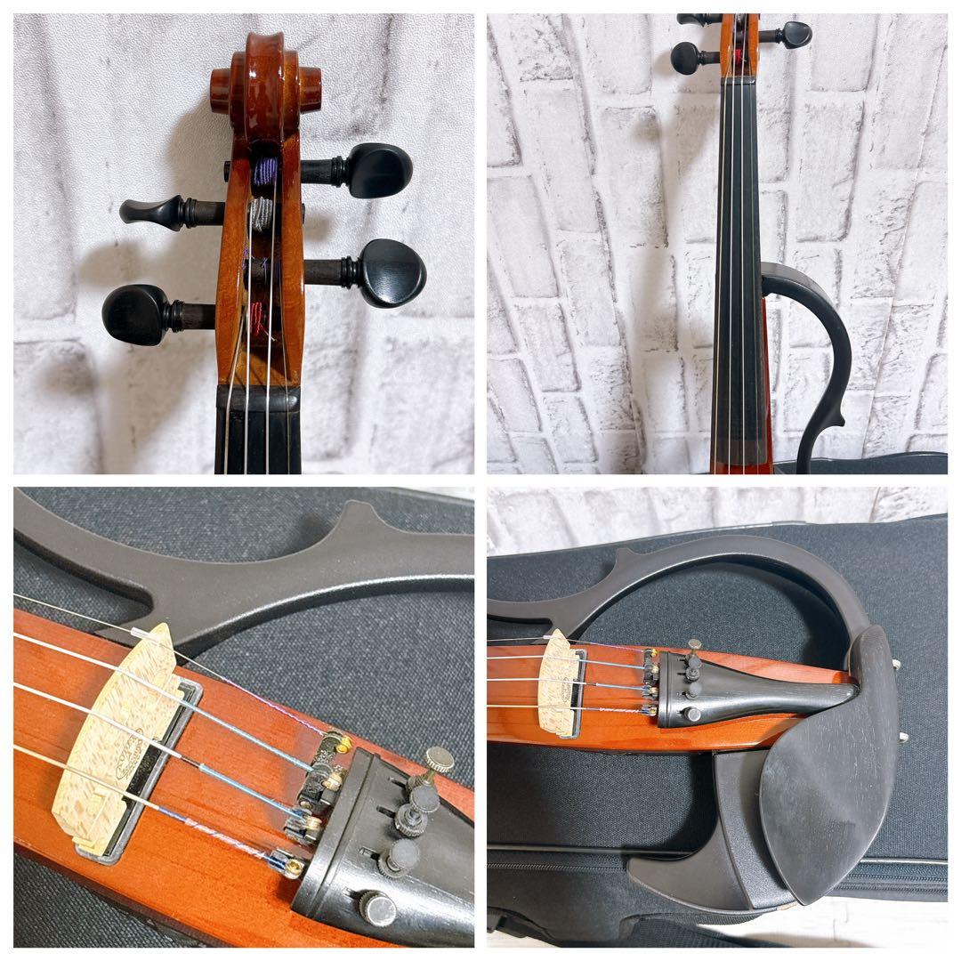 【楽器店簡易調整済み】YAMAHA ヤマハ サイレントバイオリン SV-200