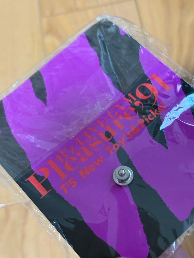 B’z Live-Gym Pleasures’91 ピック　ピンバッジ