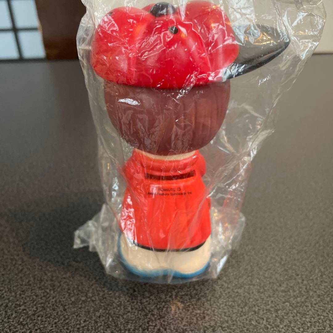 スヌーピー 貯金箱 ソフビ