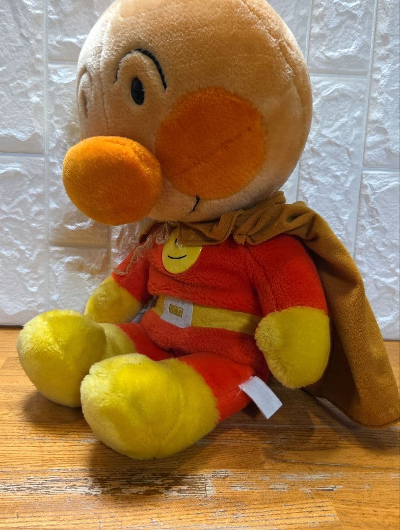 昭和レトロ　アンパンマン ぬいぐるみ 約53 cm