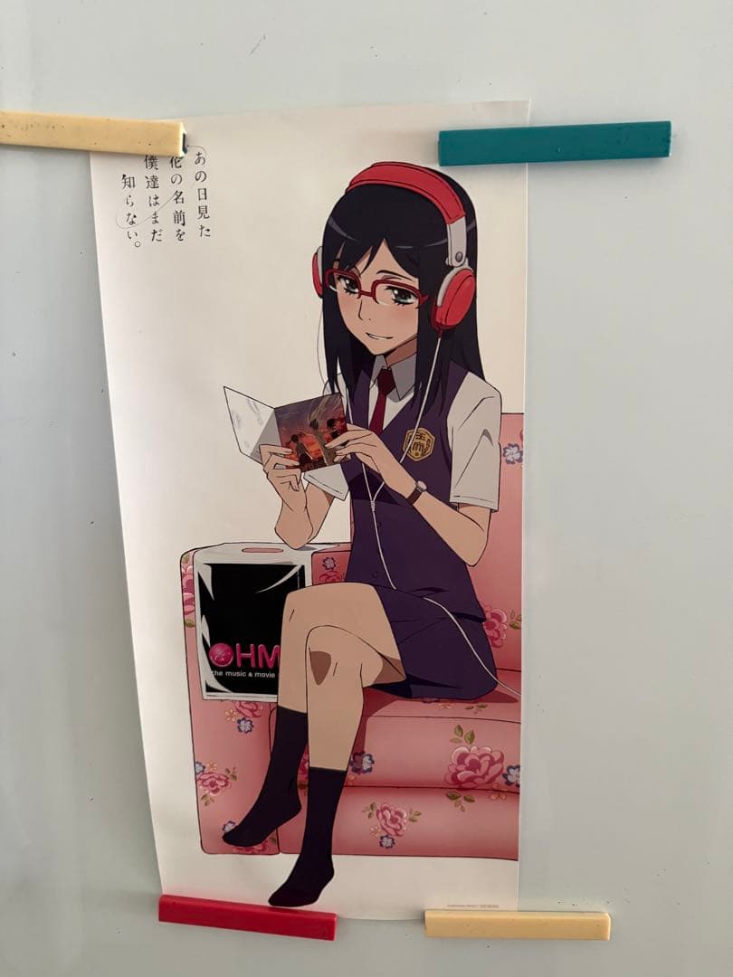 あの花　特典ポスター　コンプリート