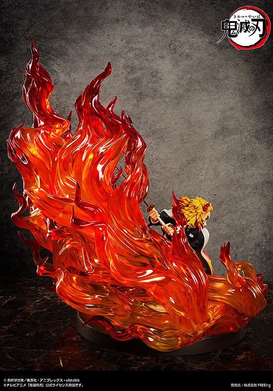 鬼滅の刃 煉獄杏寿郎 1/4スケール 塗装済み完成品フィギュア 新品
