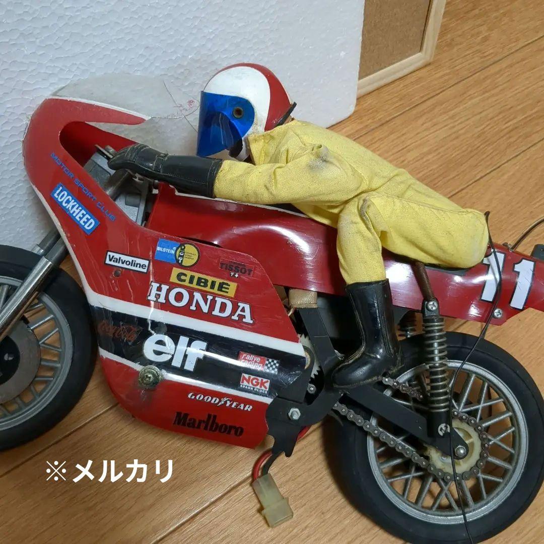 ラジコンバイク　ジャンク　インテリア　ヴィンテージ　HONDA　レトロ