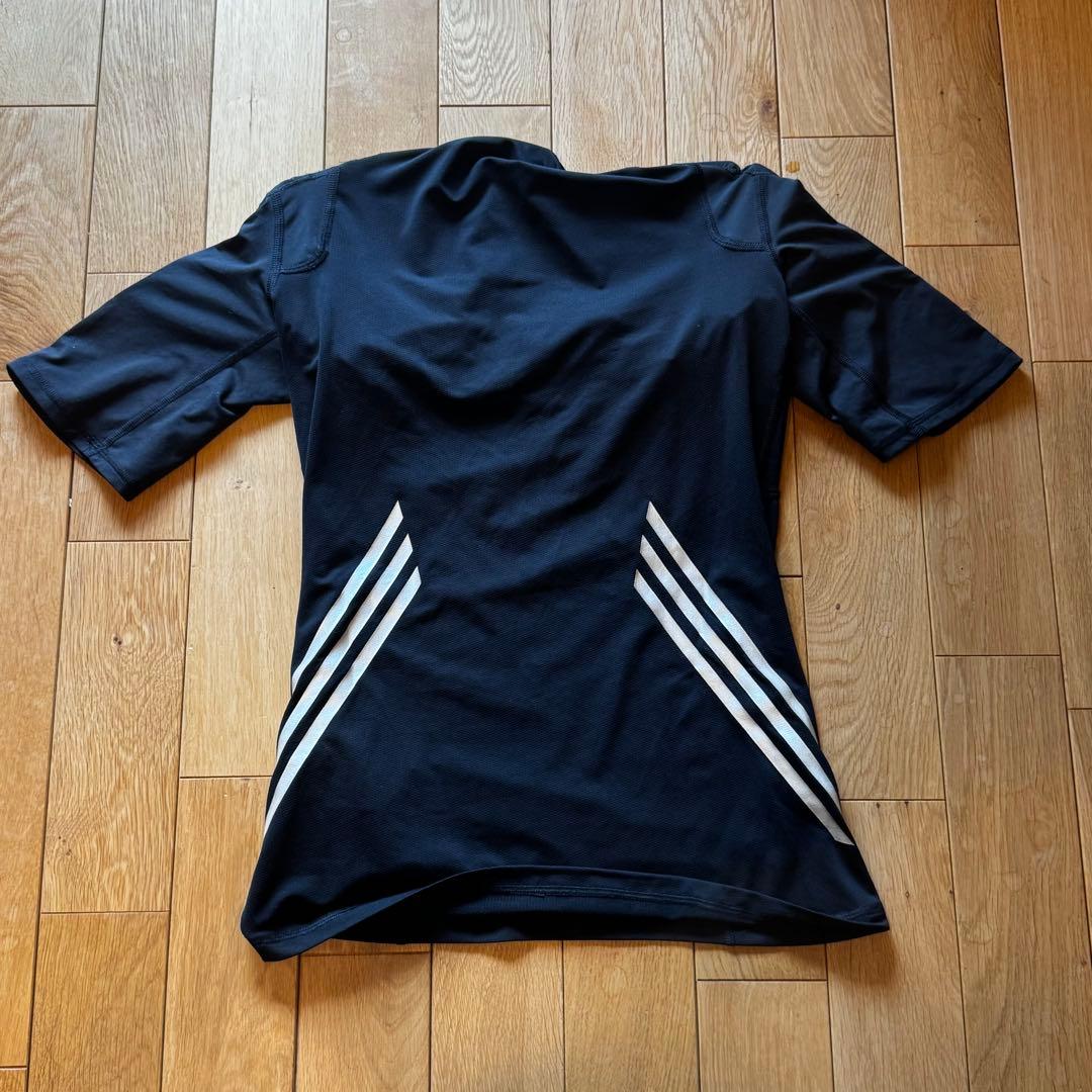 adidas CLIMA 365 ショルダーパッド　シャツ M 黒
