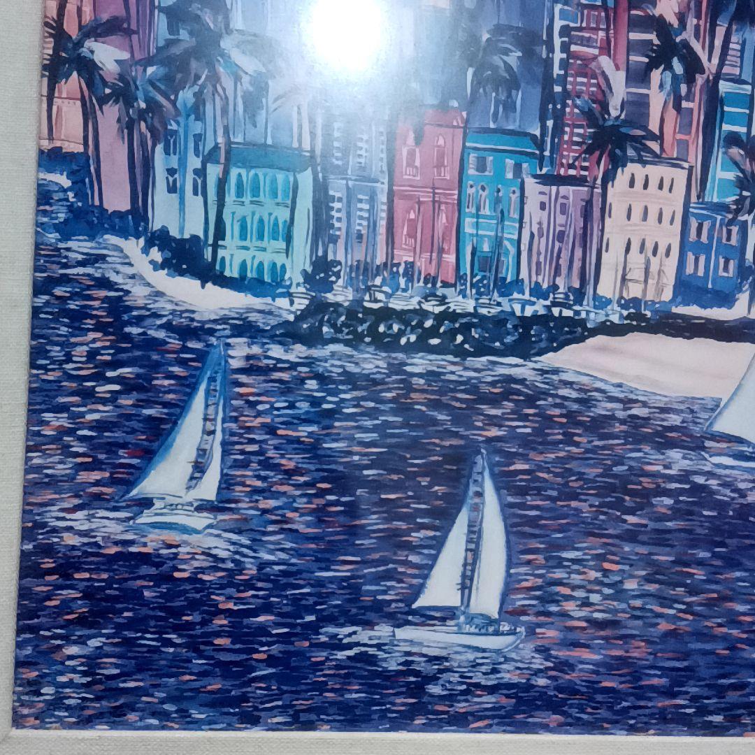 ハワイの絵