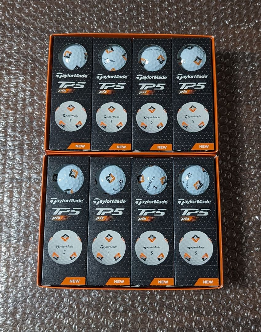 新品　テーラーメイド TP5 pix ホワイト 2024年モデル 2ダース