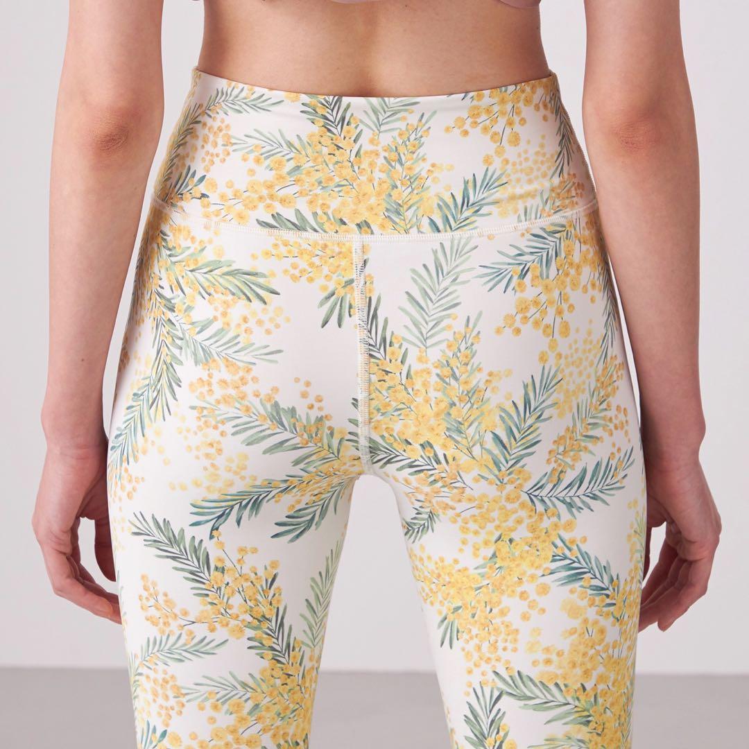 chacott ミモザプリントレギンス　チャコット 人気