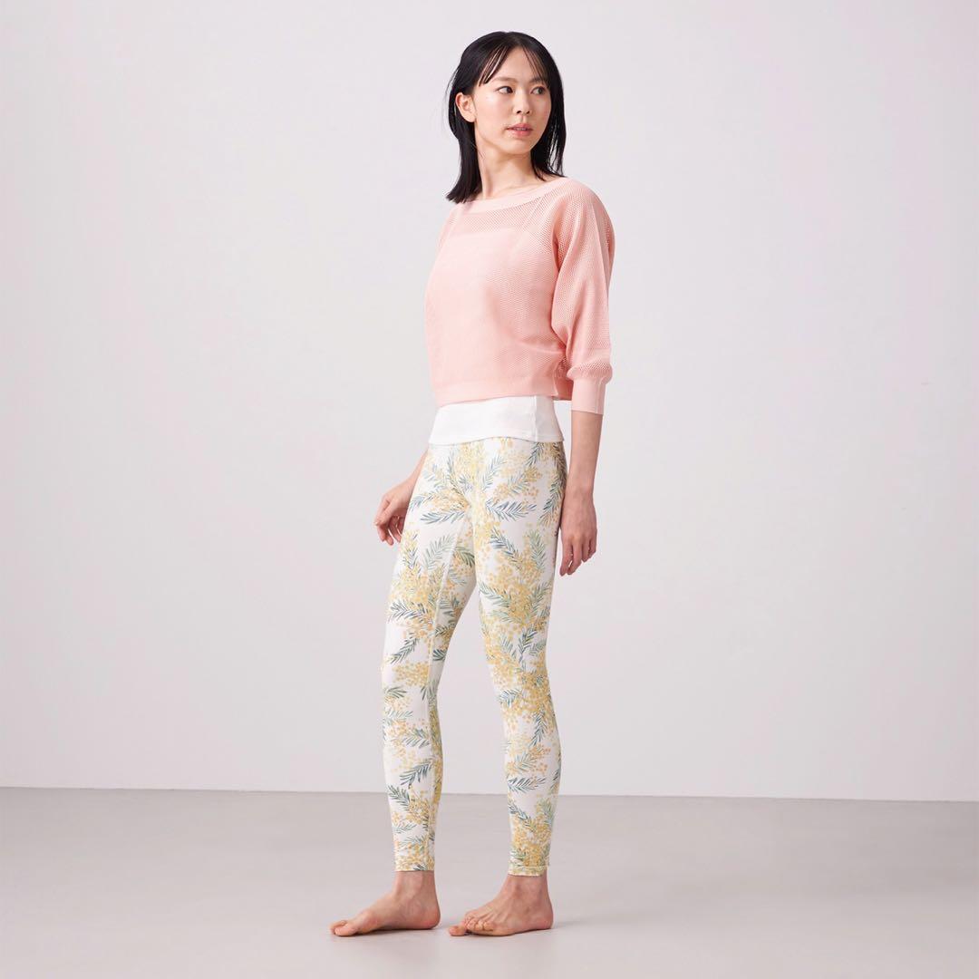 chacott ミモザプリントレギンス　チャコット 人気