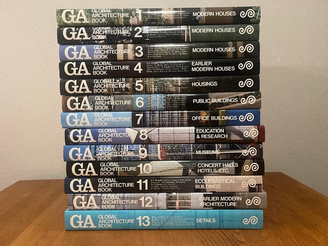 GA GLOBAL ARCHITECTURE BOOK 全13巻　セット
