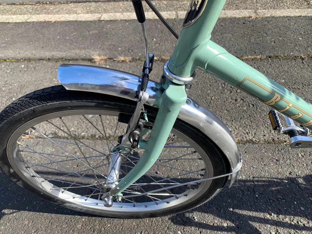 【即乘】送料無料 Bianchi ミニベロMerCo小径車クロスバイク7速 20