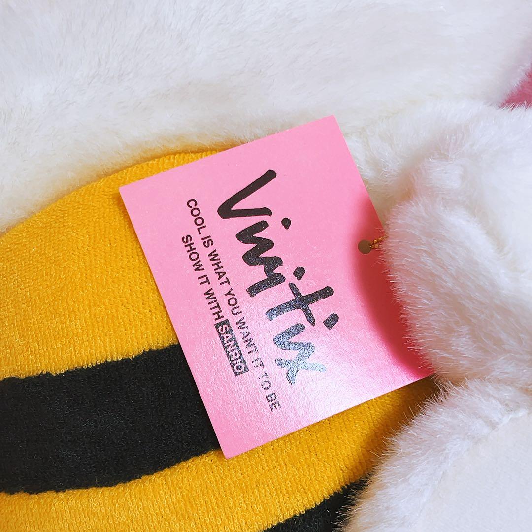 希少レア　ハローキティ　ぬいぐるみ　ハチ　1998年製　vivitex サンリオ