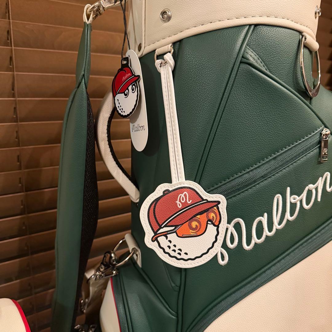 【国内発送】25新作MALBON マルボンゴルフ キャディバッグ ゴルフバッグ緑