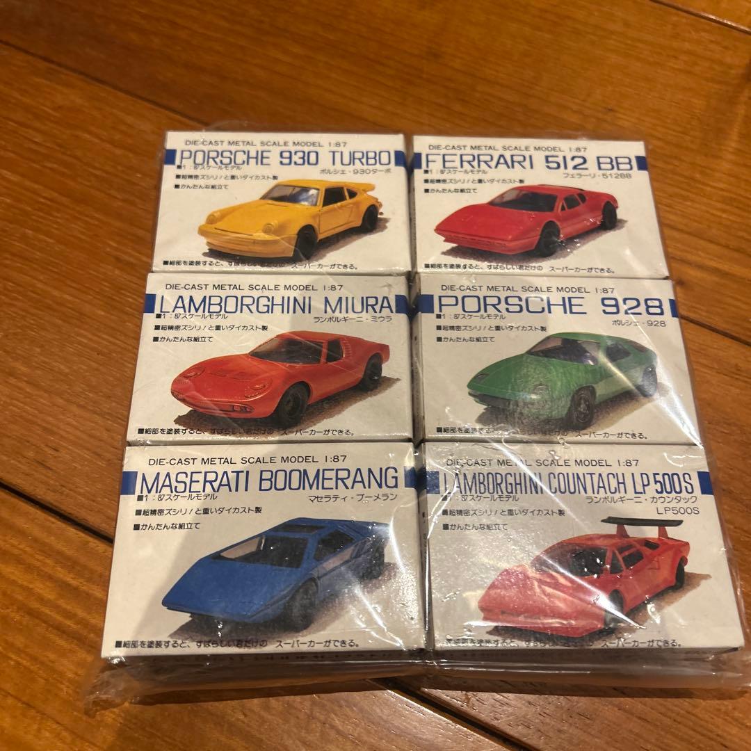 マスダヤ　ミニカー 6台セット