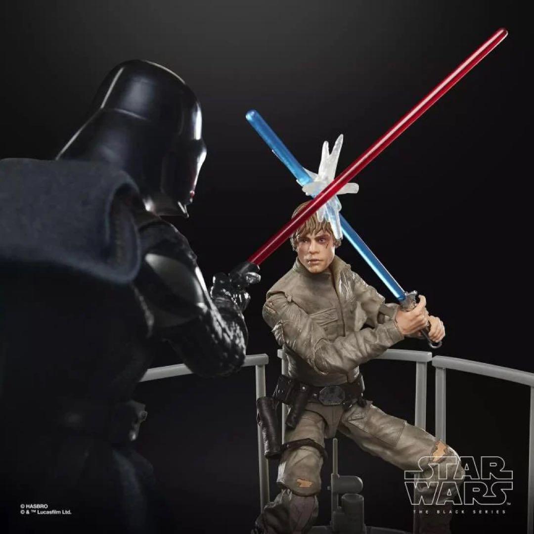 スターウォーズ　ブラックシリーズ　エピソード5 ルーク&ダースベイダーセット