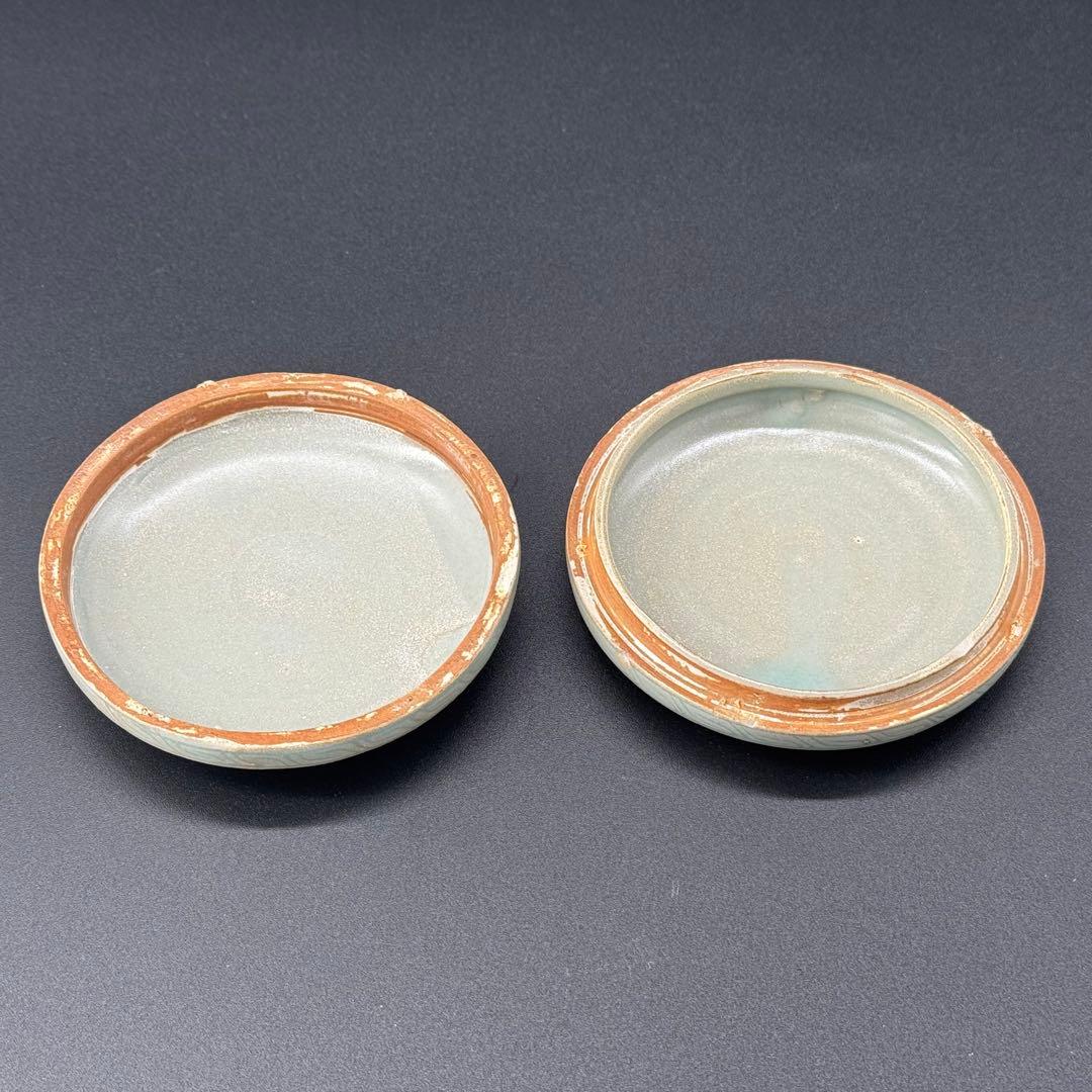 青磁　香合