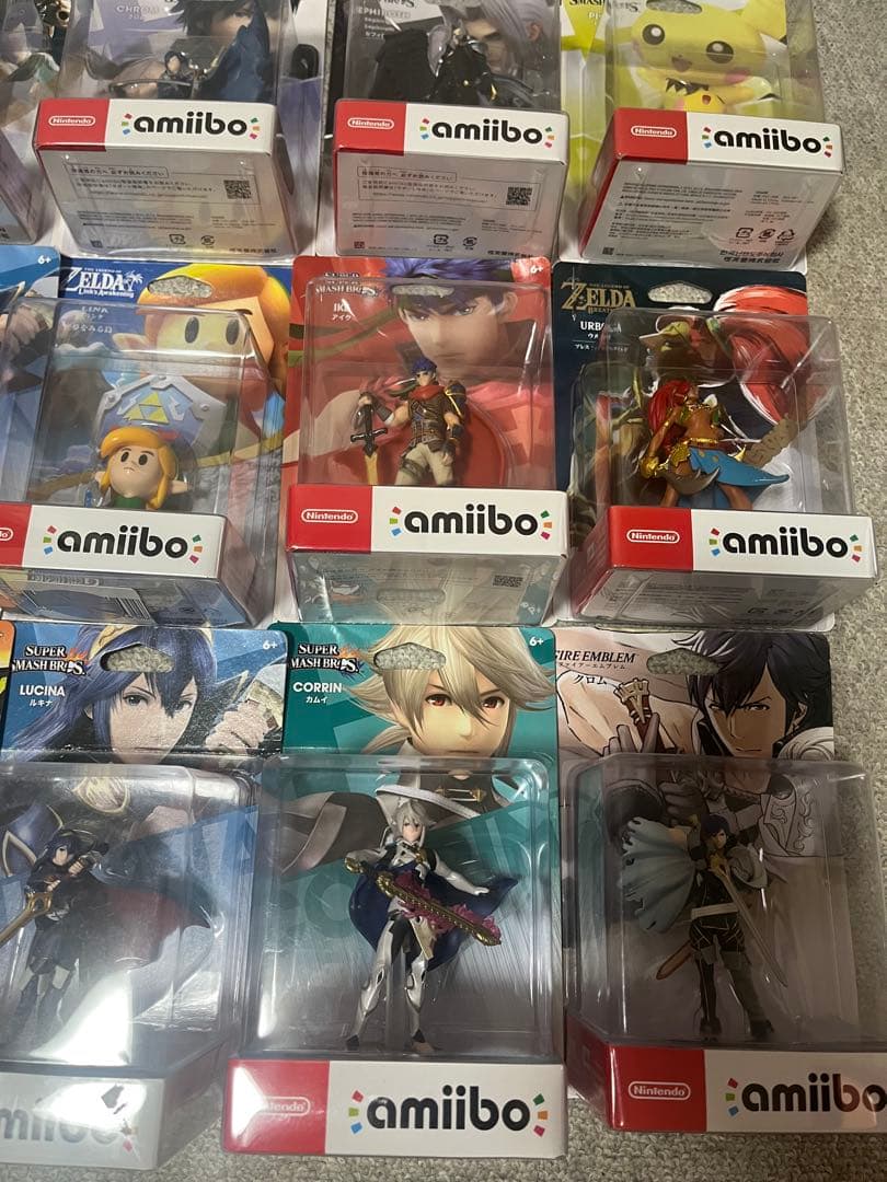 未開封　amiibo ファイヤーエムブレム ゼルダ　スプラトゥーン　23個セット