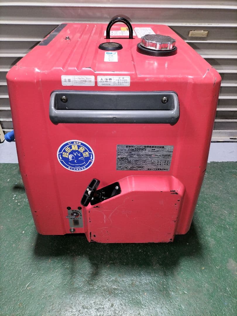 新ダイワエンジン溶接機egw151ms　発電機定格25A　メンテナス品！