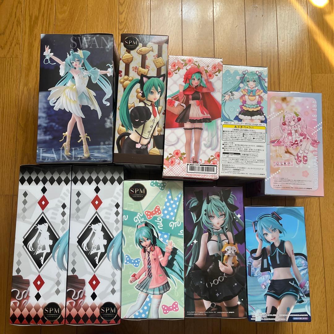 g*e様 初音ミク フィギュアセット 8種