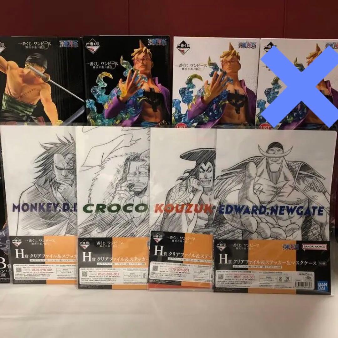 ワンピース　一番くじ　難攻不落ノ懐刀　フィギュアコンプリート　セミコンプ　コンプ