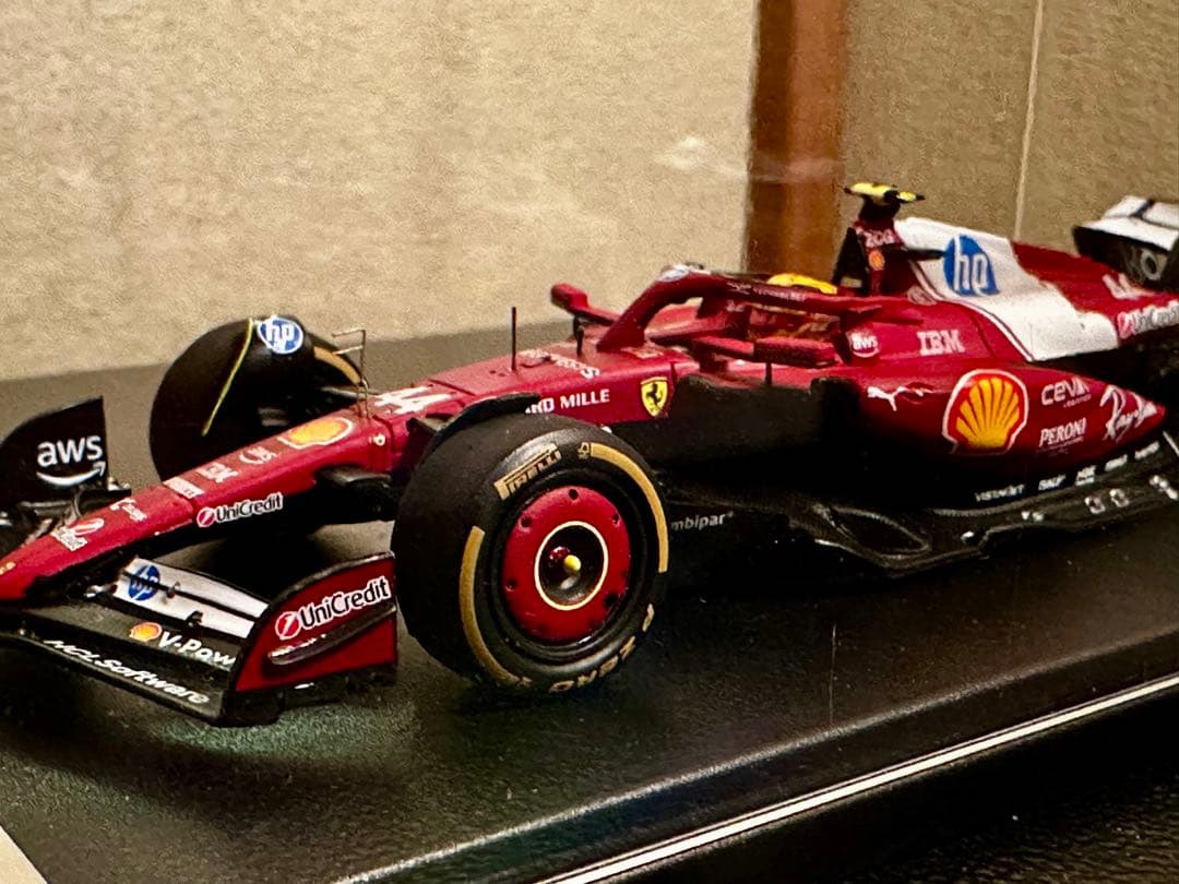 1/43スケールSF-25 ルイス・ハミルトン 中国GP スプリントレース 優勝