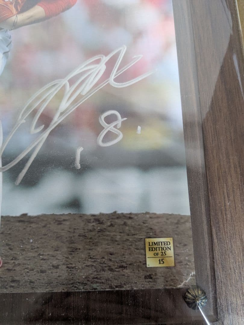 前田健太　2015年　最多勝記念　直筆サイン入りパネル