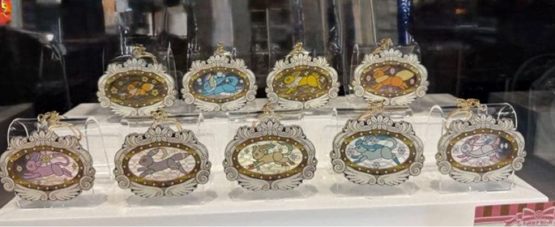 ポケパーク カントー 限定 ブイブイヴォヤージュ アクリルキーホルダー 全9種