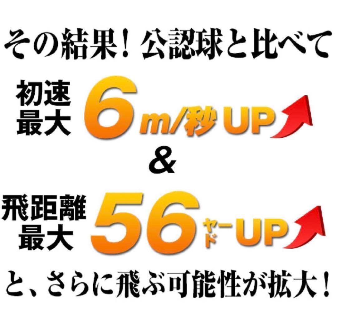 ★超高反発で世界一飛ぶボール★ ワークスゴルフ ニュー飛匠レッドラベル 極